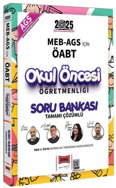 2025 MEB AGS İçin ÖABT Okul Öncesi Öğretmenliği Tamamı Çözümlü Soru Bankası Yargı Yayınları Fenomen Fotokopi - YKS - KPSS - ALES