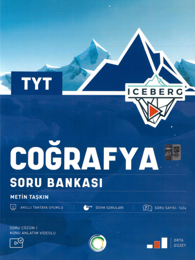 TYT ICEBERG Coğrafya Soru Bankası Orta Düzey Fenomen Fotokopi - YKS - KPSS - ALES