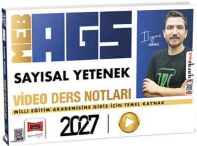 MEB-AGS Sayısal Yetenek Video Ders Notları Yargı Yayınevi Fenomen Fotokopi - YKS - KPSS - ALES