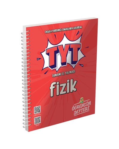 TYT Fizik Öğrencim Defteri Murat Yayınları Fenomen Fotokopi - YKS - KPSS - ALES