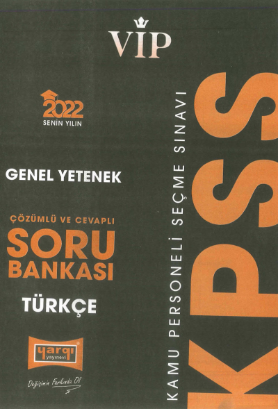 VİP SERİSİ TÜRKÇE SORU BANKASI ÇÖZÜMLÜ Fenomen Fotokopi - YKS - KPSS - ALES