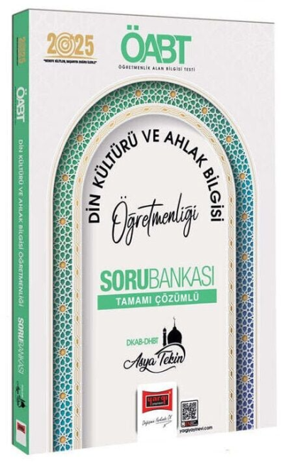 2025 ÖABT Din Kültürü ve Ahlak Bilgisi Öğretmenliği Tamamı Çözümlü Soru Bankası (Asya Tekin) Yargı Yayınları Fenomen Fotokopi - YKS - KPSS - ALES