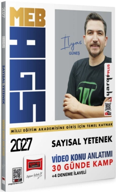 MEB-AGS Sayısal Yetenek 30 Günde Kamp Video Konu Anlatımı Yargı Yayınları Fenomen Fotokopi - YKS - KPSS - ALES