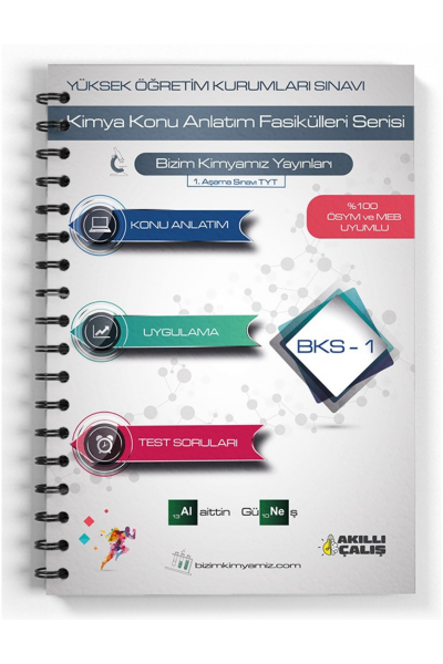 Alaittin Güneş TYT Kimya Kampı Bizim Kimyamız Yayınları Fenomen Fotokopi - YKS - KPSS - ALES
