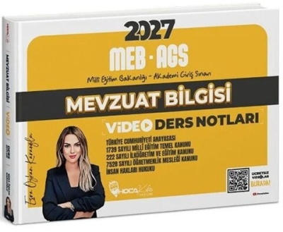 MEB AGS Mevzuat Bilgisi Video Ders Notları Hoca Kafası Fenomen Fotokopi - YKS - KPSS - ALES