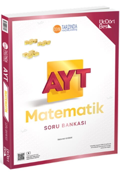 2027 AYT Matematik Soru Bankası Üç Dört Beş Yayınları Fenomen Fotokopi - YKS - KPSS - ALES