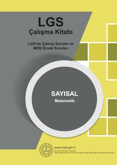 LGS çalışma Kitabı SAYISAL (Matematik) Fenomen Fotokopi - YKS - KPSS - ALES