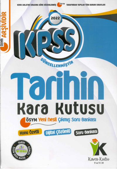 TARİHİN KARA KUTUSU KONU ÖZETLİ ÇIKMIŞ SORULAR