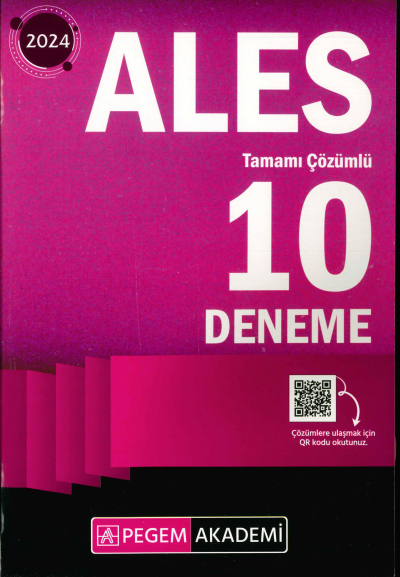 ALES TAMAMI ÇÖZÜMLÜ 10 DENEME Fenomen Fotokopi - YKS - KPSS - ALES