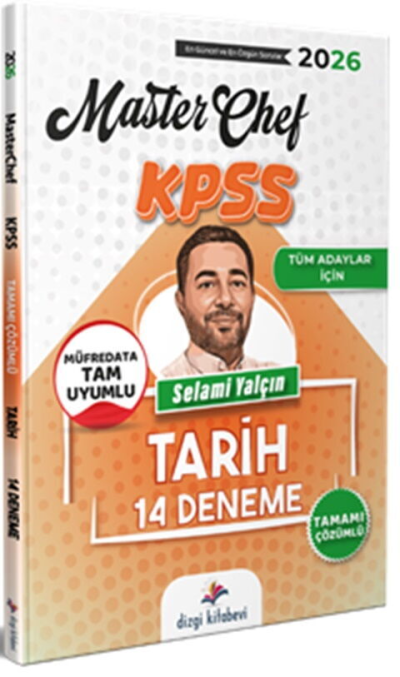 2026 Tüm Adaylar İçin MasterChef Kpss Tarih Tamamı Çözümlü 14 Deneme Dizgi Kitap Fenomen Fotokopi - YKS - KPSS - ALES