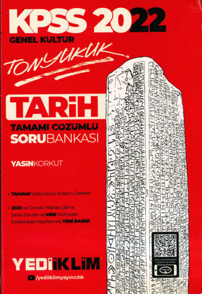 TONYUKUK TARİH TAMAMI ÇÖZÜMLÜ SORU BANKASI