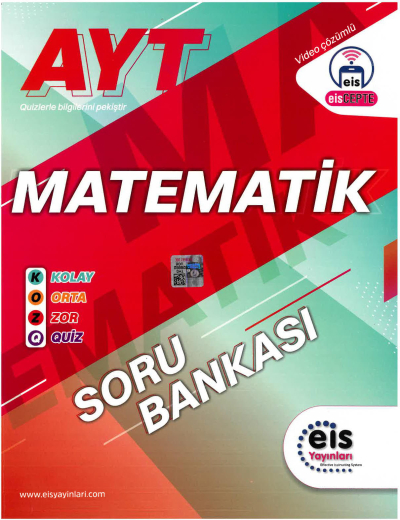 Koz Serisi Ayt Matematik Soru Bankası Eis Yayınları Fenomen Fotokopi - YKS - KPSS - ALES