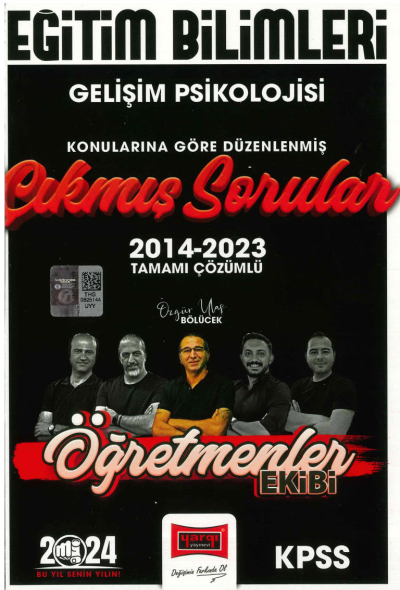 GELİŞİM PSİKOLOJİSİ 2014-2023 ÇIKMIŞ SORULAR TAMMAI ÇÖZÜMLÜ (ÖĞRETMENLER EKİBİ) Fenomen Fotokopi - YKS - KPSS - ALES