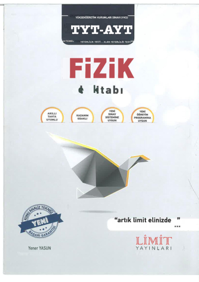 TYT-AYT FİZİK EL KİTABI Fenomen Fotokopi - YKS - KPSS - ALES