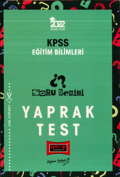 EĞİTİM BİLİMLERİ TÜM DERSLER YAPRAK TEST Fenomen Fotokopi - YKS - KPSS - ALES