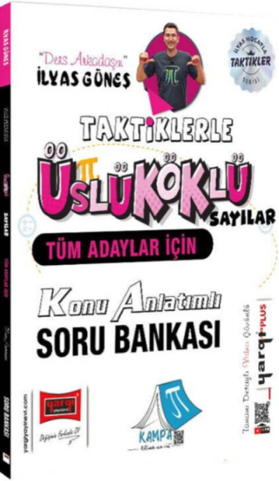 Tüm Adaylar İçin Taktiklerle Üslü Köklü Sayılar Konu Anlatımlı Soru Bankası Yargı Yayınları Fenomen Fotokopi - YKS - KPSS - ALES