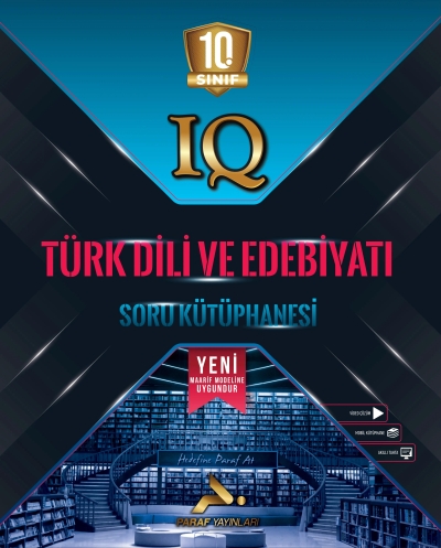 10. Sınıf Türk Dili ve Edebiyatı Soru Kütüphanesi Paraf Yayınları Fenomen Fotokopi - YKS - KPSS - ALES