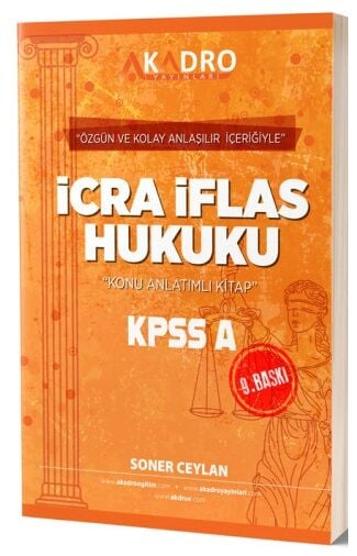 A Kadro Yayınları KPSS A Grubu İcra İflas Hukuku Konu Anlatımlı Fenomen Fotokopi - YKS - KPSS - ALES