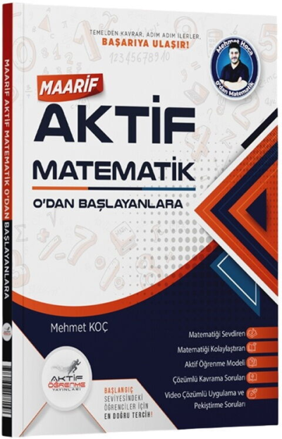 TYT Maarif Aktif Matematik 0 dan Başlayanlara Aktif Öğrenme Fenomen Fotokopi - YKS - KPSS - ALES