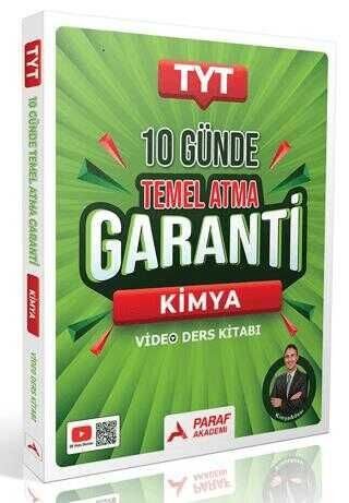 TYT Kimya 10 Günde Temel Atma Garanti Video Ders Kitabı Paraf Akademi Yayınları Fenomen Fotokopi - YKS - KPSS - ALES