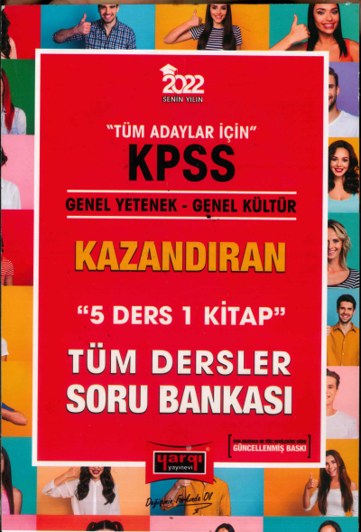 KAZANDIRAN SERİSİ TEK KİTAP GKGY SORU BANKASI 5 DERS 1 KİTAP Fenomen Fotokopi - YKS - KPSS - ALES