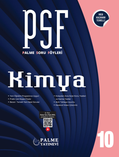 10. Sınıf Kimya PSF Palme Soru Föyü