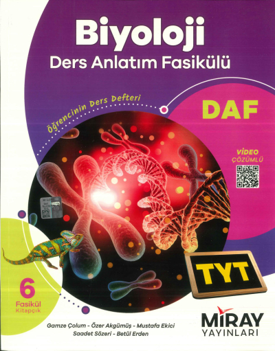 TYT Biyoloji Ders Anlatım Fasikülleri Miray Yayınları Fenomen Fotokopi - YKS - KPSS - ALES