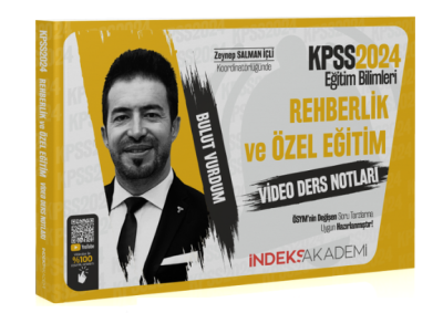 REHBERLİK VE ÖZEL EĞİTİM VİDEO DERS NOTLARI Fenomen Fotokopi - YKS - KPSS - ALES