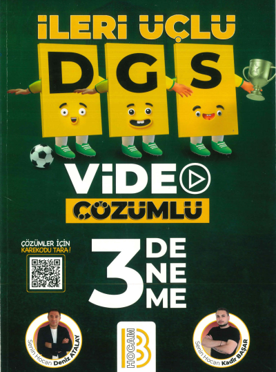 İLERİ ÜÇLÜ 3 DENEME VİDEO ÇÖZÜMLÜ Fenomen Fotokopi - YKS - KPSS - ALES