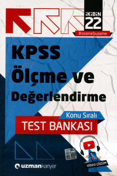 ÖLÇME DEĞERLENDİRME KONU SIRALI TEST BANKASI Fenomen Fotokopi - YKS - KPSS - ALES