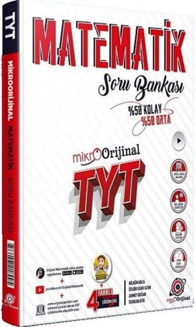TYT Matematik Mikro Soru Bankası Orijinal Yayınları