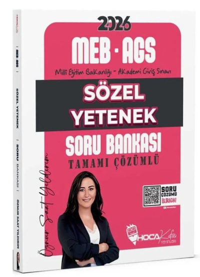 2026 MEB AGS Sözel Yetenek Soru Bankası Hoca Kafası Fenomen Fotokopi - YKS - KPSS - ALES