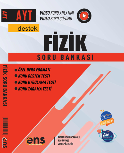 AYT Fizik Destek Soru Bankası ENS Fenomen Fotokopi - YKS - KPSS - ALES