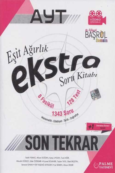 AYT Eşit Ağırlık Ekstra Son Tekrar Soru Kitabı Fenomen Fotokopi - YKS - KPSS - ALES