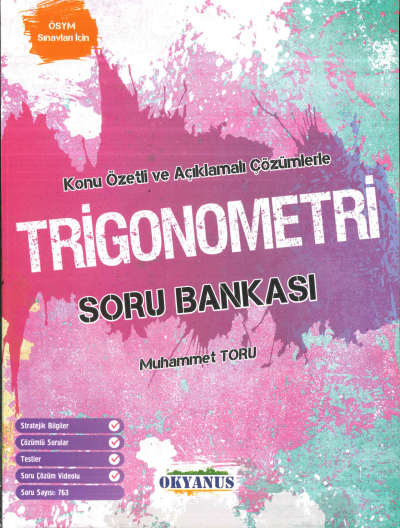 TYT-AYT TRİGONOMETRİ SORU BANKASI KONU ÖZETLİ ÇÖZÜMLÜ Fenomen Fotokopi - YKS - KPSS - ALES