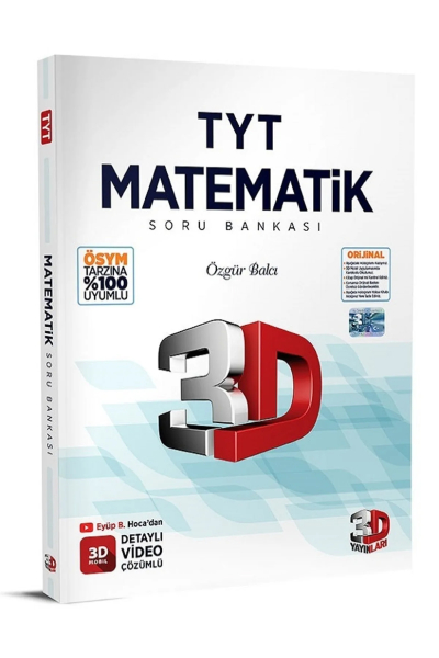 TYT 3D Matematik Soru Bankası Fenomen Fotokopi - YKS - KPSS - ALES