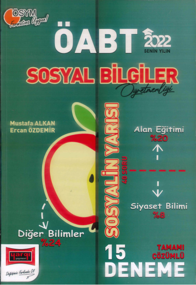 SOSYALİN YARISI TAMAMI ÇÖZÜMLÜ 15 DENEME Fenomen Fotokopi - YKS - KPSS - ALES