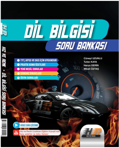 TYT AYT Dil Bilgisi Soru Bankası Hız ve Renk Yayınları Fenomen Fotokopi - YKS - KPSS - ALES