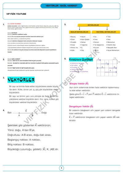 2021 Güncel AYT VİP FİZİK ÇekAP Serisi Fenomen Fotokopi - YKS - KPSS - ALES