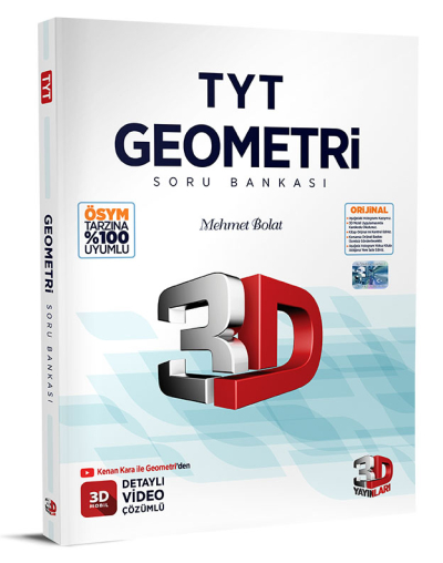 3D Yayınları Tyt Geometri Soru Bankası Fenomen Fotokopi - YKS - KPSS - ALES