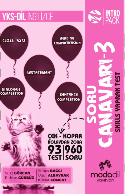 YKS-DİL Soru Canavarı-3 Fenomen Fotokopi - YKS - KPSS - ALES