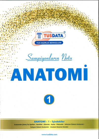 Anatomi 1 Şampiyonların Notu Tusdata Fenomen Fotokopi - YKS - KPSS - ALES