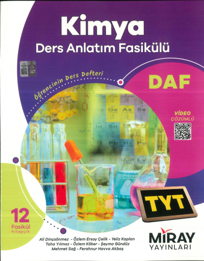 TYT Kimya Ders Anlatım Fasikülleri Miray Yayınları