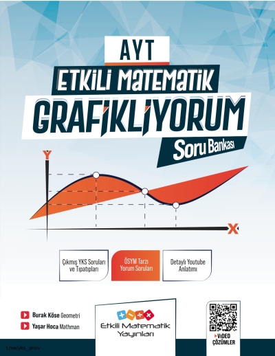 AYT Grafikliyorum Soru Bankası Etkili Matematik Yayınları Fenomen Fotokopi - YKS - KPSS - ALES