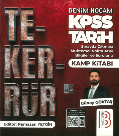 TEKERRÜR TARİH KAMP KİTABI SINAVDA ÇIKMASI MUHTEMEL NOKTA ATIŞI BİLGİLER VE SORULARLA Fenomen Fotokopi - YKS - KPSS - ALES