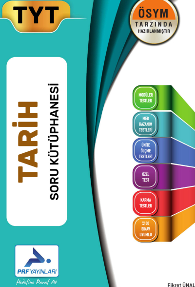 TYT Tarih Ösym Tarzında Hazırlanmış Soru Kütüphanesi Prf Paraf Yayınları Fenomen Fotokopi - YKS - KPSS - ALES