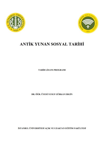 Antik Yunan Sosyal Tarihi Fenomen Fotokopi - YKS - KPSS - ALES