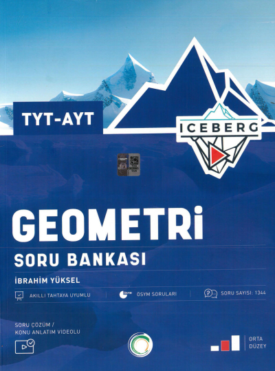 TYT-AYT ICEBERG Geometri Soru Bankası Orta Düzey Fenomen Fotokopi - YKS - KPSS - ALES