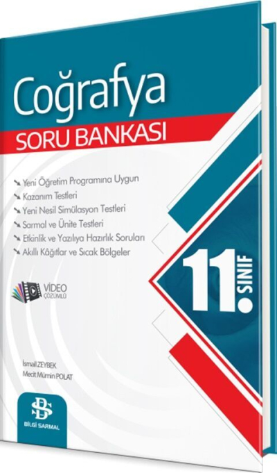 11. Sınıf Coğrafya Soru Bankası Bilgi Sarmal Yayınları Fenomen Fotokopi - YKS - KPSS - ALES