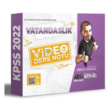 2022 KPSS Vatandaşlık Video Ders Notu Fenomen Fotokopi - YKS - KPSS - ALES